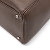 Chanel Cerf Executive Shopper Bag Medium Taupe Braun SHW