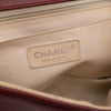 Chanel Classic Medium Single Flap Caviar Burgundy Weinrot SHW