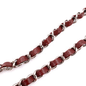 Chanel Classic Medium Single Flap Caviar Burgundy Weinrot SHW