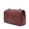 Chanel Classic Medium Single Flap Caviar Burgundy Weinrot SHW