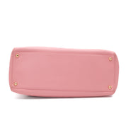 Chanel Cerf Executive Shopper Bag Medium Kalbsleder Rosa 24k GHW