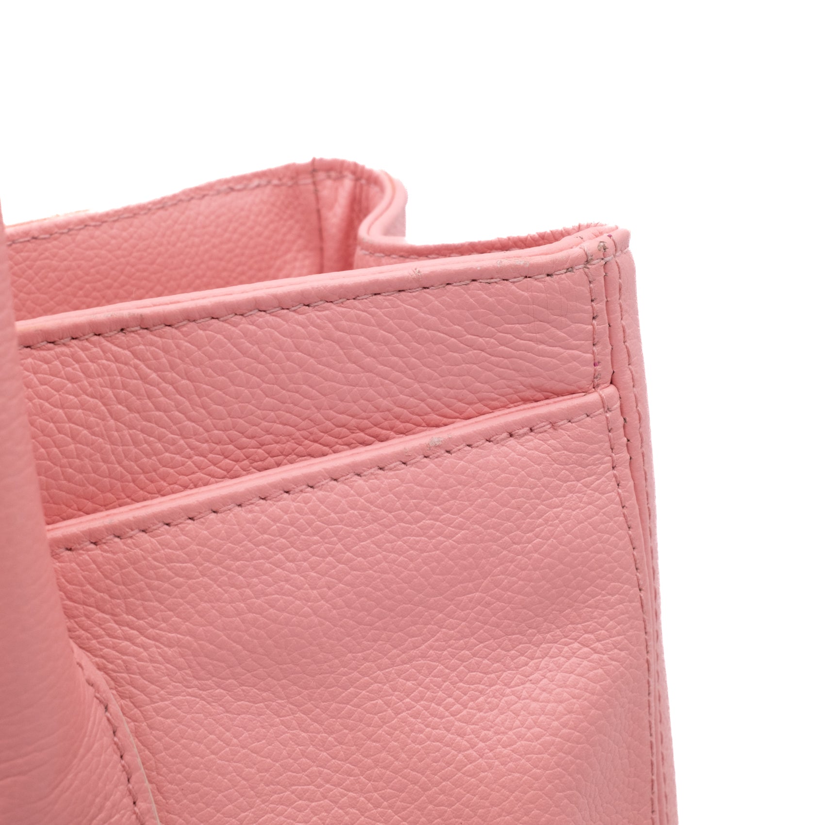 Chanel Cerf Executive Shopper Bag Medium Kalbsleder Rosa 24k GHW