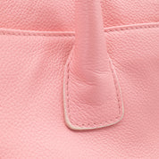 Chanel Cerf Executive Shopper Bag Medium Kalbsleder Rosa 24k GHW