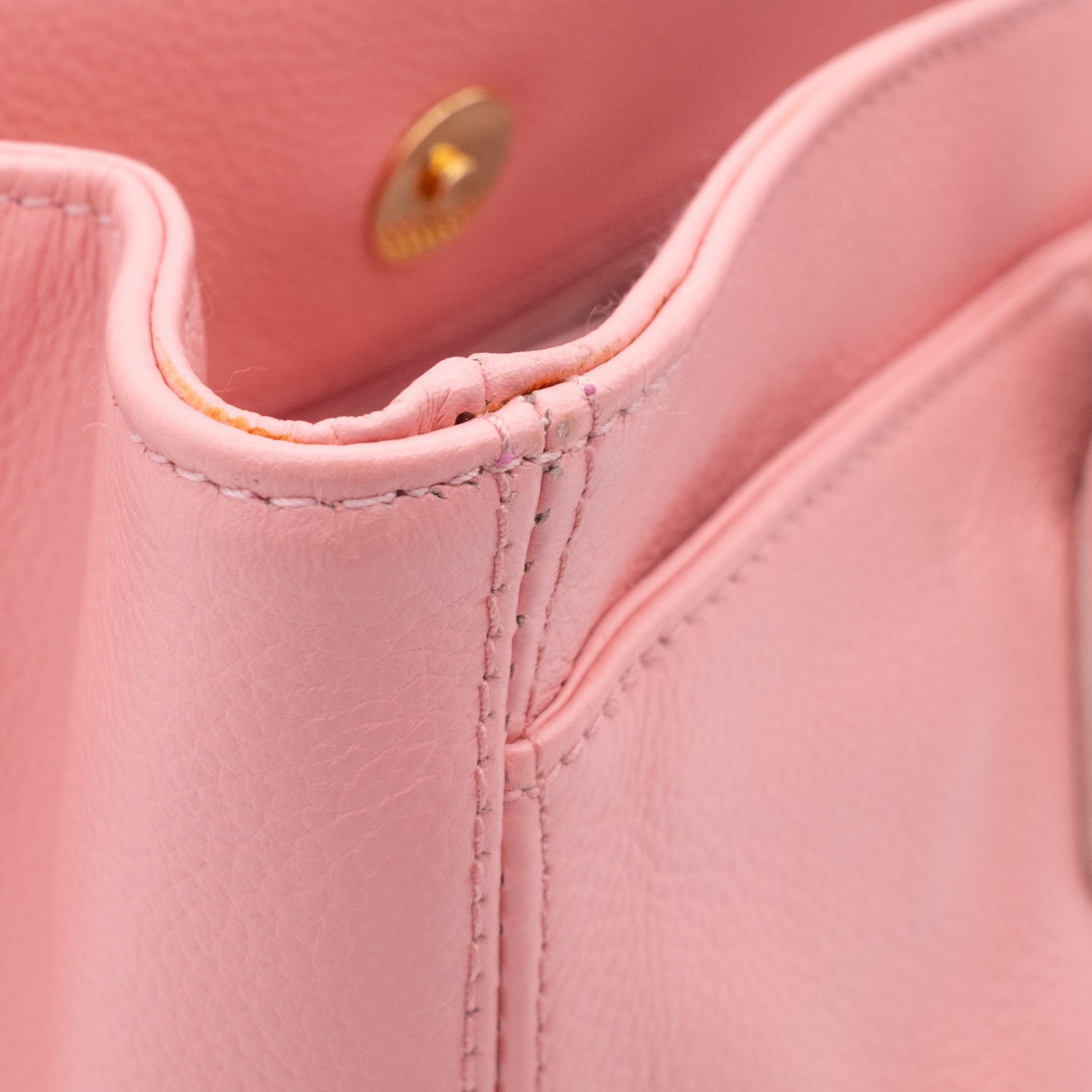 Chanel Cerf Executive Shopper Bag Medium Kalbsleder Rosa 24k GHW