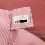 Chanel Cerf Executive Shopper Bag Medium Kalbsleder Rosa 24k GHW