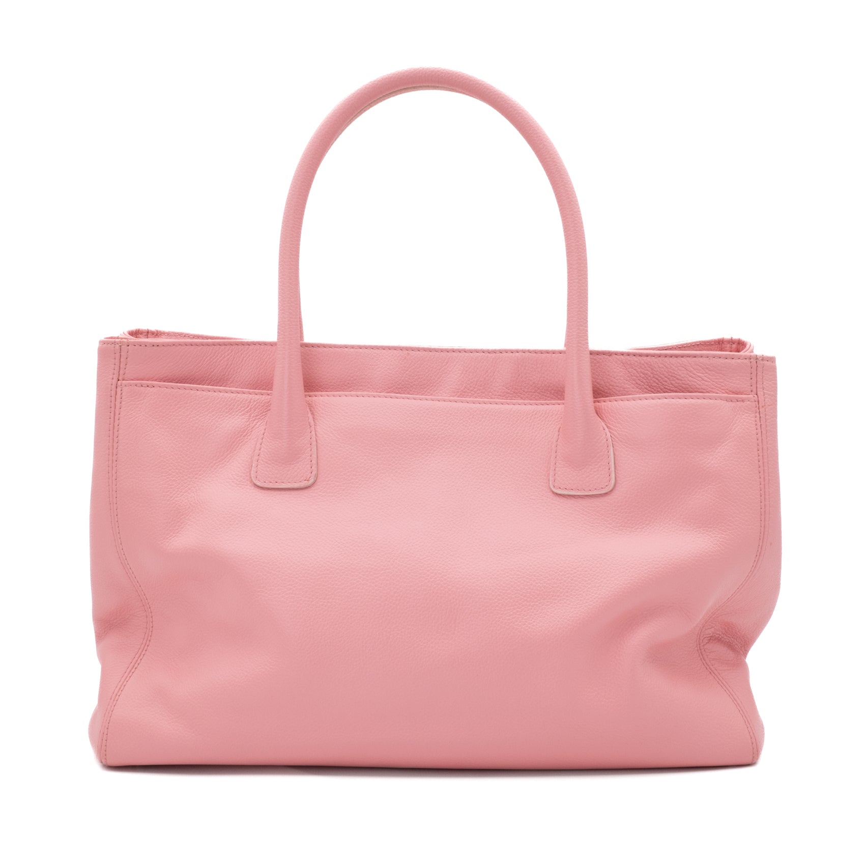 Chanel Cerf Executive Shopper Bag Medium Kalbsleder Rosa 24k GHW