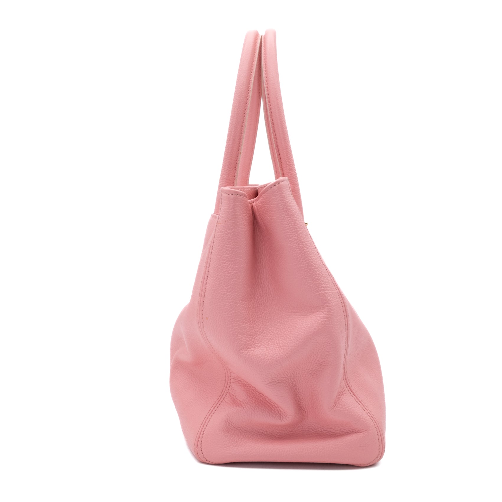 Chanel Cerf Executive Shopper Bag Medium Kalbsleder Rosa 24k GHW