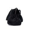 Chanel Coco Mark Boston Shopper Bag Samt Satin Schwarz SHW