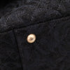Chanel XXL Single Flap Airline 2017 Runway Terry Velour Schwarz GHW Matt