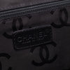 Chanel Single Flap Jumbo Schultertasche Velourleder Schwarz GHW