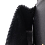 Chanel Classic Timeless Double Flap Bag in Medium Größe aus schwarzem Caviar Leder Material mit goldener Hardware 