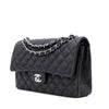 Chanel Classic Medium Double Flap Lammleder Schwarz PHW