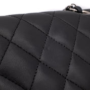 Chanel Classic Double Flap Medium Lammleder Schwarz PHW