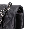 Chanel Classic Double Flap Medium Lammleder Schwarz PHW
