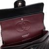 Chanel Classic Double Flap Medium Lammleder Schwarz PHW