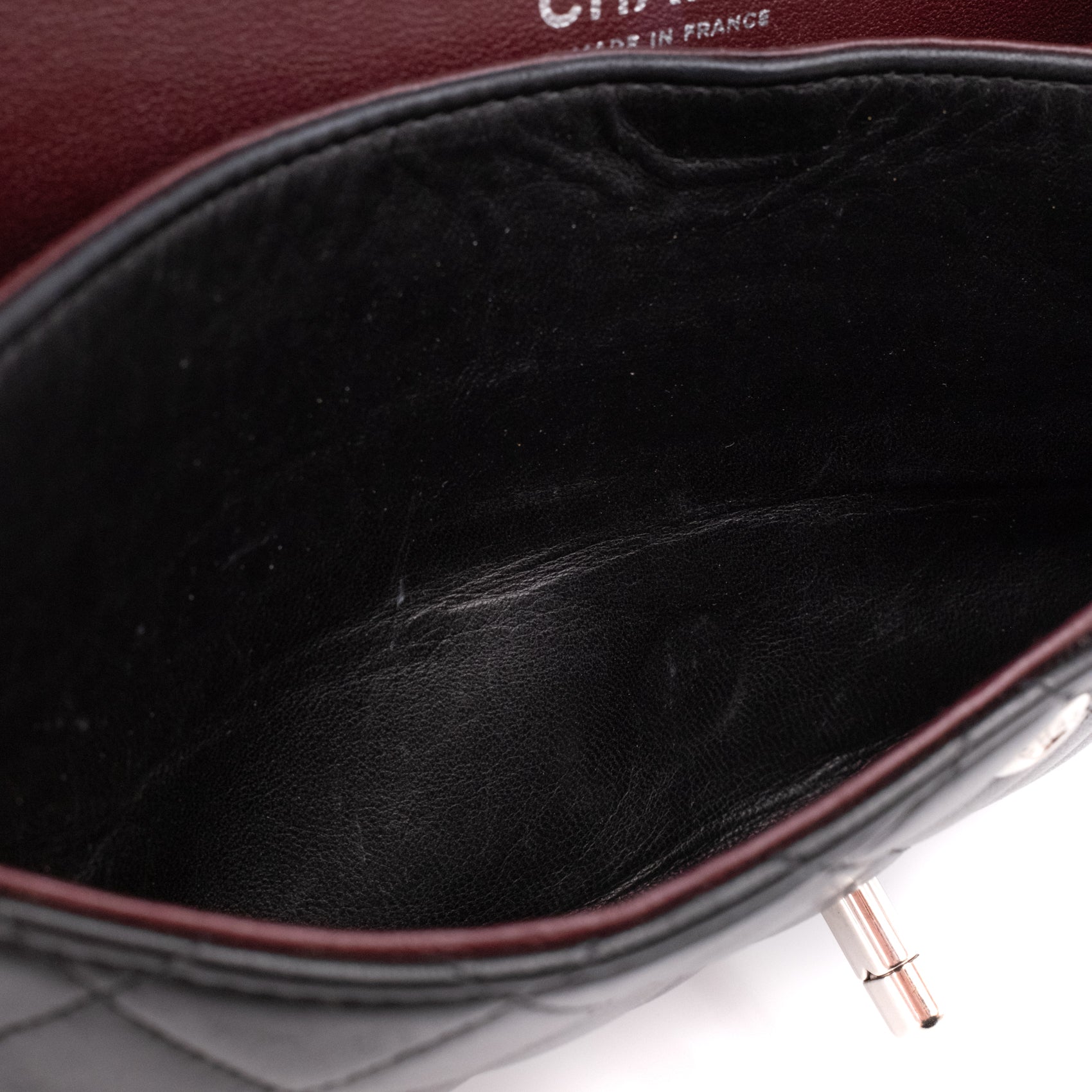 Chanel Classic Double Flap Medium Lammleder Schwarz PHW