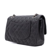 Chanel Classic Double Flap Medium Lammleder Schwarz PHW
