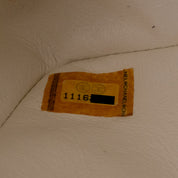 Weisse Chanel East West Single Flap Bag in Medium Größe aus perforiertem löchrigen Lammleder mit silberner Hardware