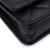 Chanel Wallet on Chain WOC Caviar Leder Schwarz GHW