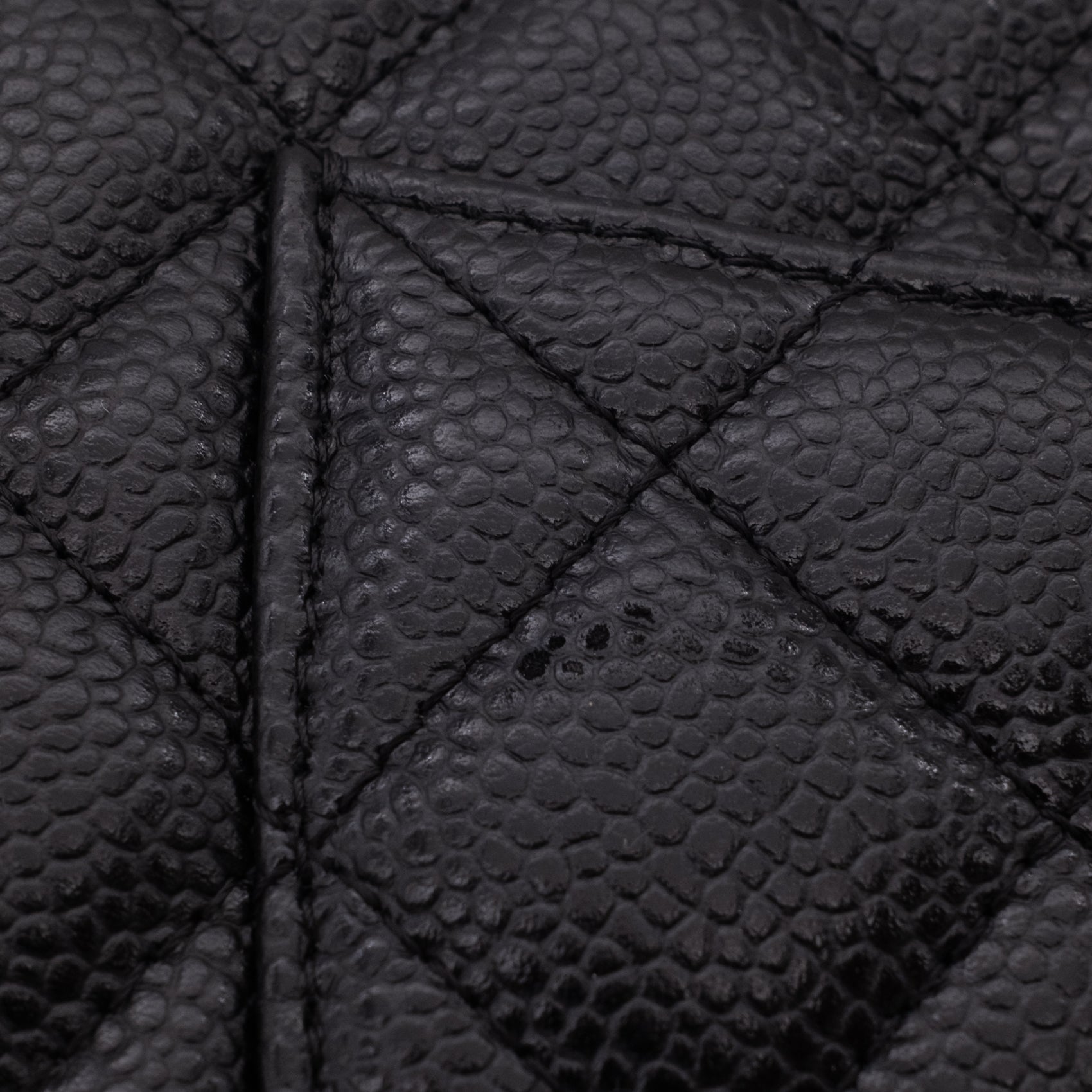 Chanel Wallet on Chain WOC Caviar Leder Schwarz GHW