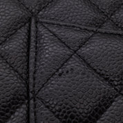 Chanel Wallet on Chain WOC Caviar Leder Schwarz GHW