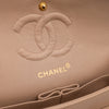 Chanel Classic Double Flag Bag Small Beige Lammleder 24k GHW