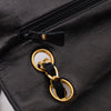 Chanel Classic Double Flap Bag Medium Satin Dunkelblau 24k GHW