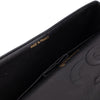 Chanel Classic Double Flap Bag Medium Satin Dunkelblau 24k GHW