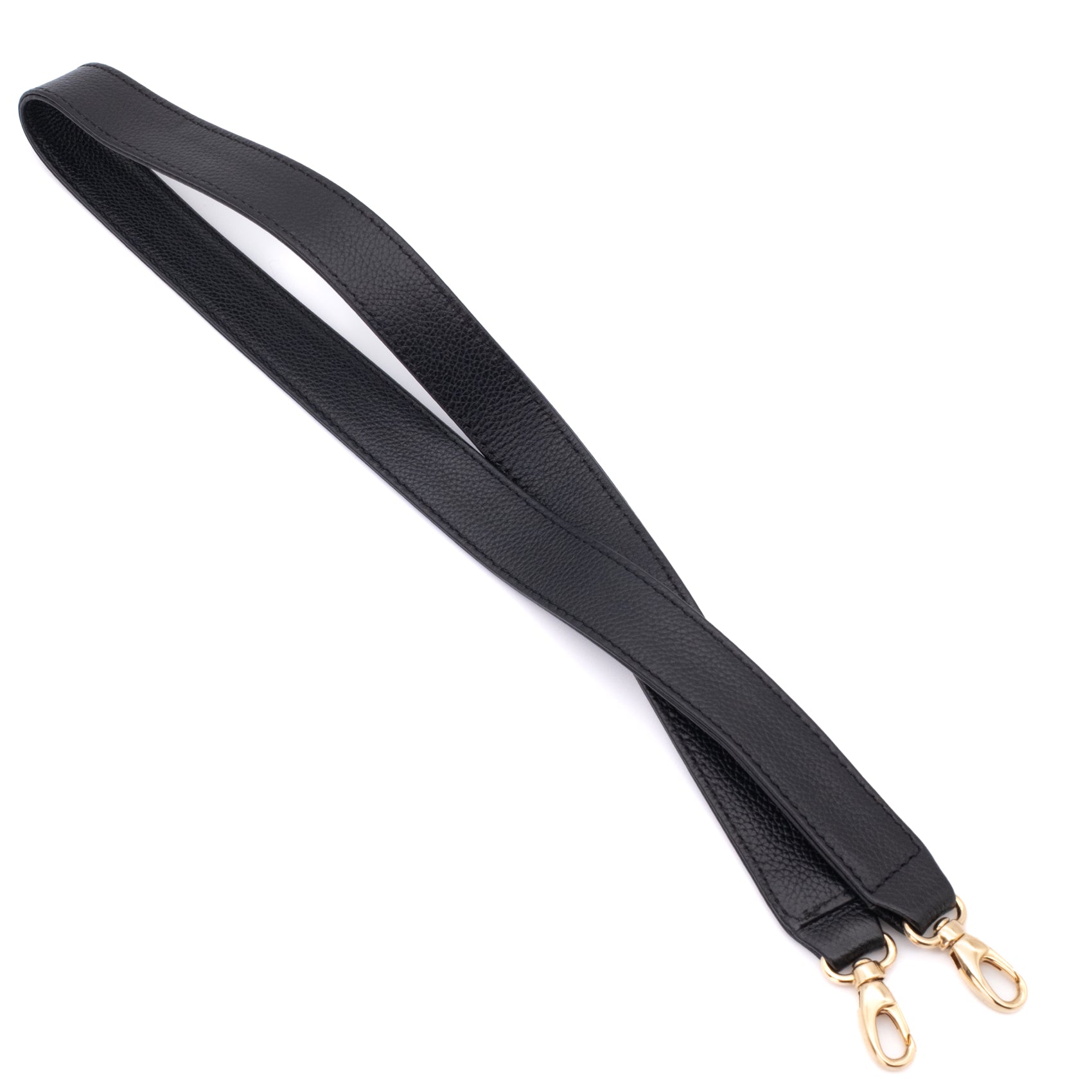 Chanel Executive Cerf Medium Kalbsleder Schwarz 24k GHW