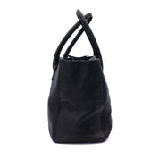 Chanel Executive Cerf Medium Kalbsleder Schwarz 24k GHW
