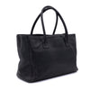 Chanel Executive Cerf Medium Kalbsleder Schwarz 24k GHW