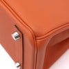 Hermès Birkin 25 in Mango Orange aus Epsom Leder mit silberfarbener Hardware im Retourne Stil
