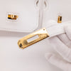Hermès Birkin 30 Swift Leder Blanc Retourne GHW