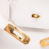 Hermès Birkin 30 Swift Leder Blanc Retourne GHW