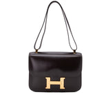 Hermès Constance 23 Chocolate Braun Boxcalf Leder GHW