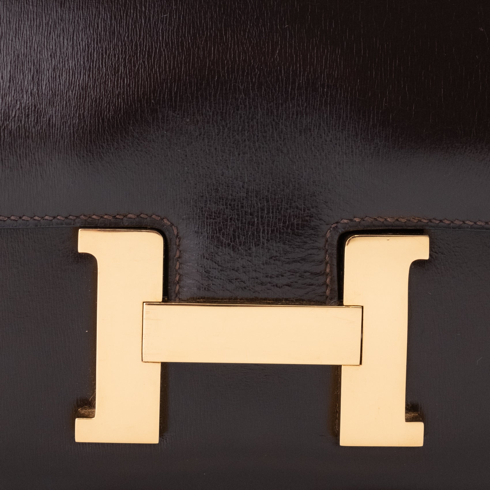 Hermès Constance 23 Chocolate Braun Boxcalf Leder GHW