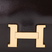 Hermès Constance 23 Chocolate Braun Boxcalf Leder GHW