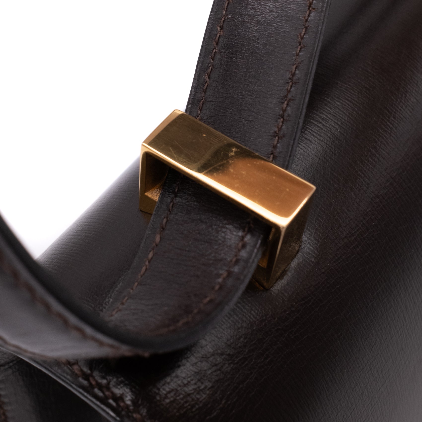 Hermès Constance 23 Chocolate Braun Boxcalf Leder GHW