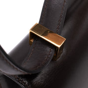 Hermès Constance 23 Chocolate Braun Boxcalf Leder GHW