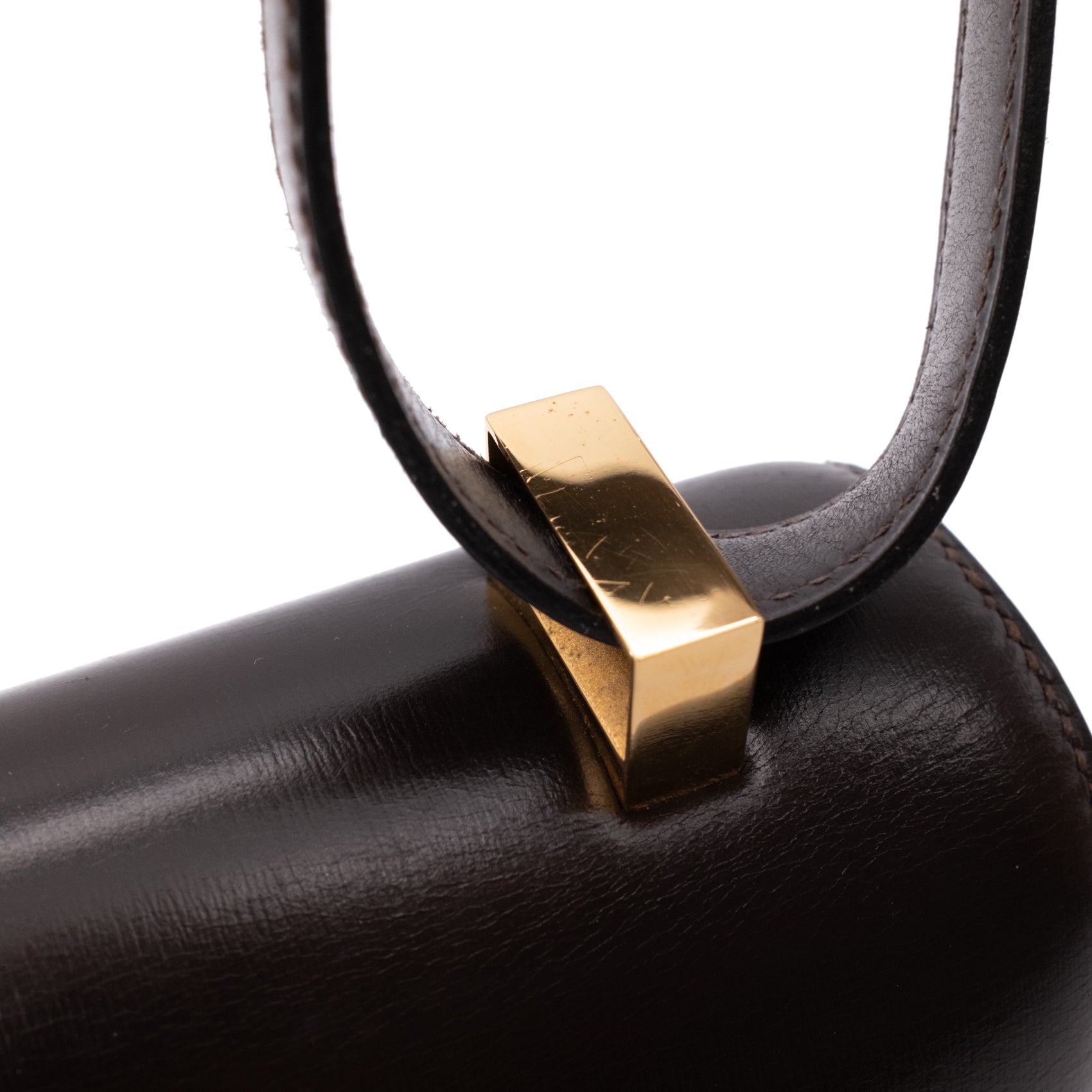 Hermès Constance 23 Chocolate Braun Boxcalf Leder GHW