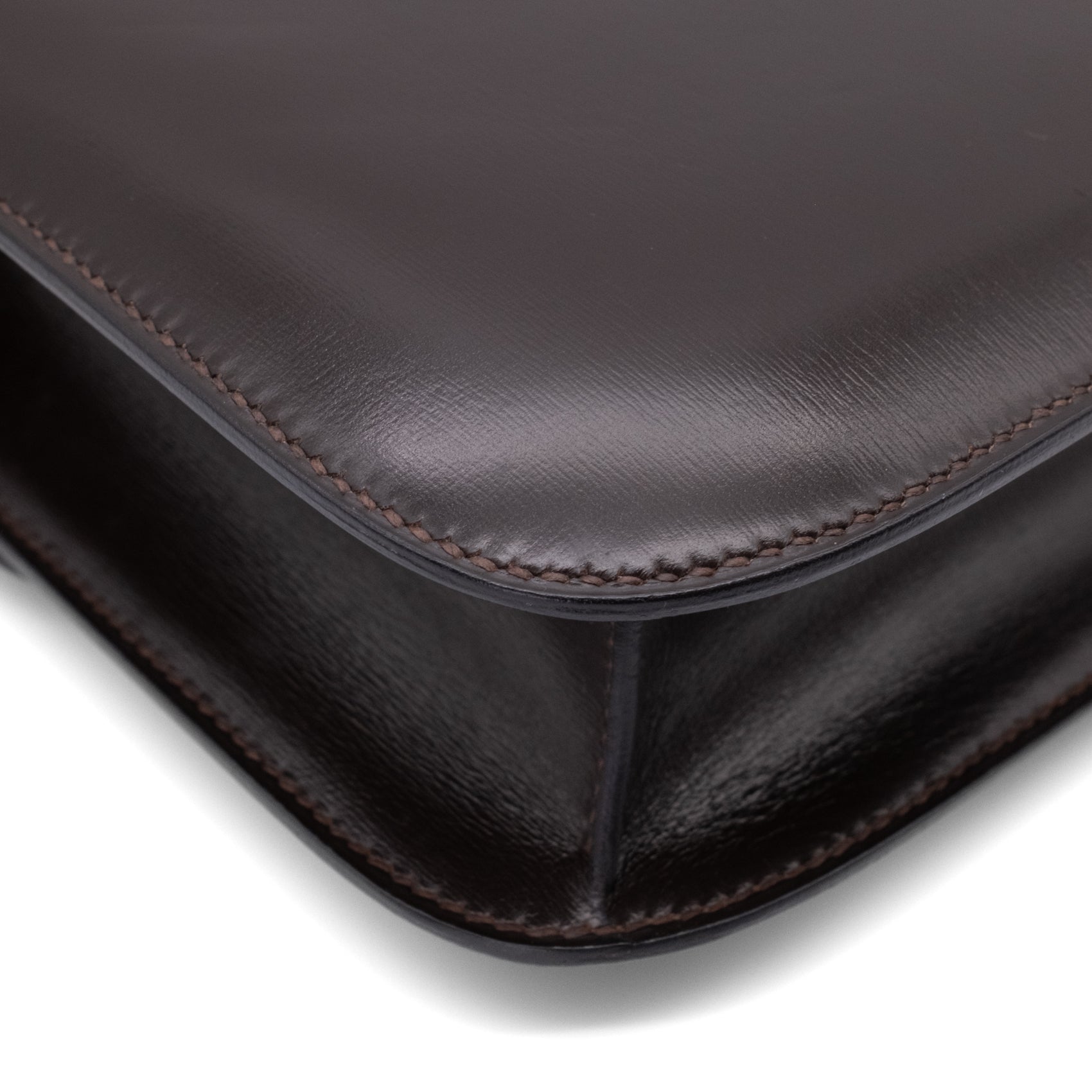 Hermès Constance 23 Chocolate Braun Boxcalf Leder GHW