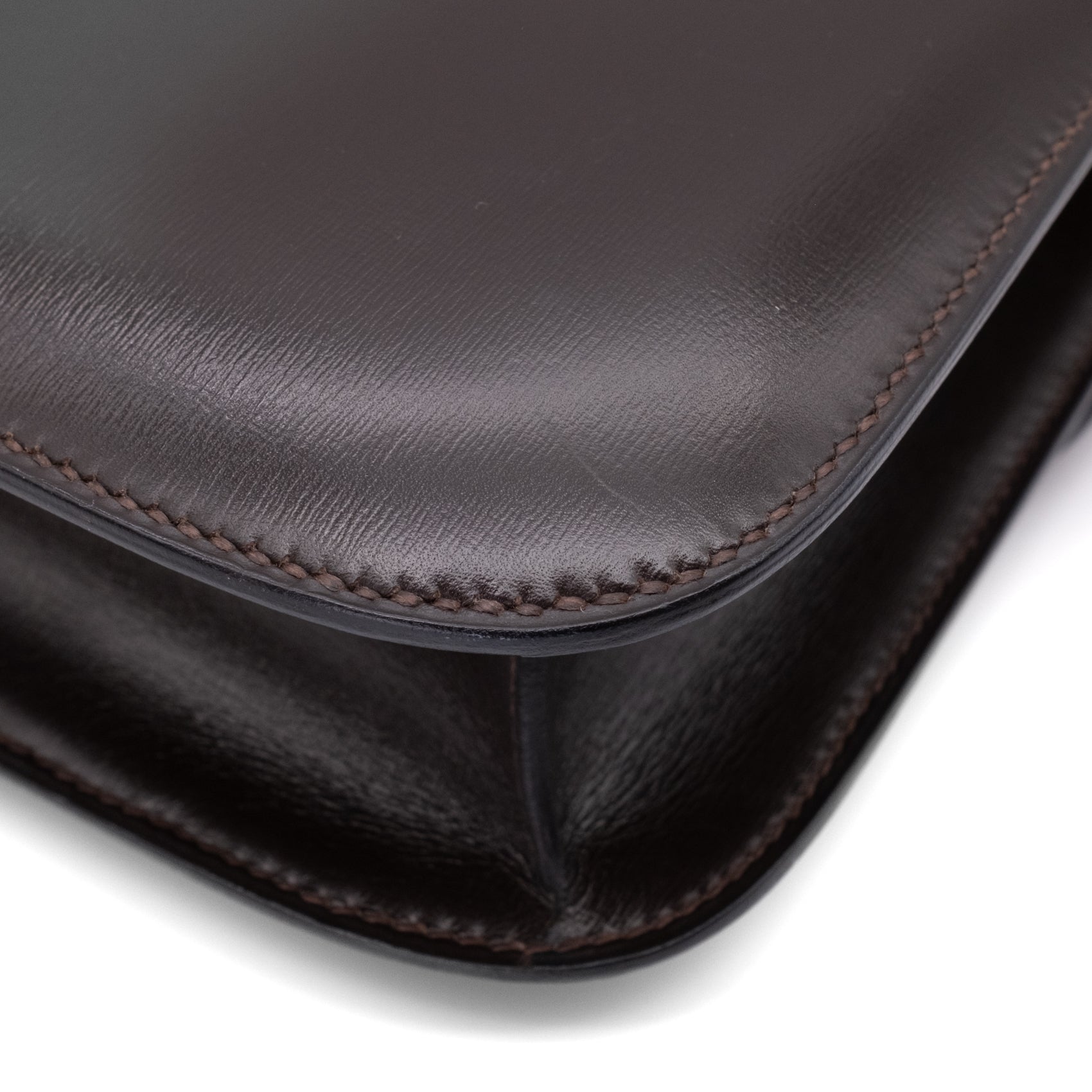 Hermès Constance 23 Chocolate Braun Boxcalf Leder GHW