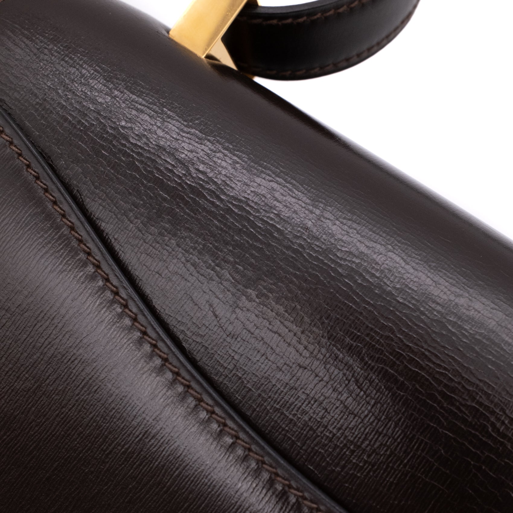 Hermès Constance 23 Chocolate Braun Boxcalf Leder GHW