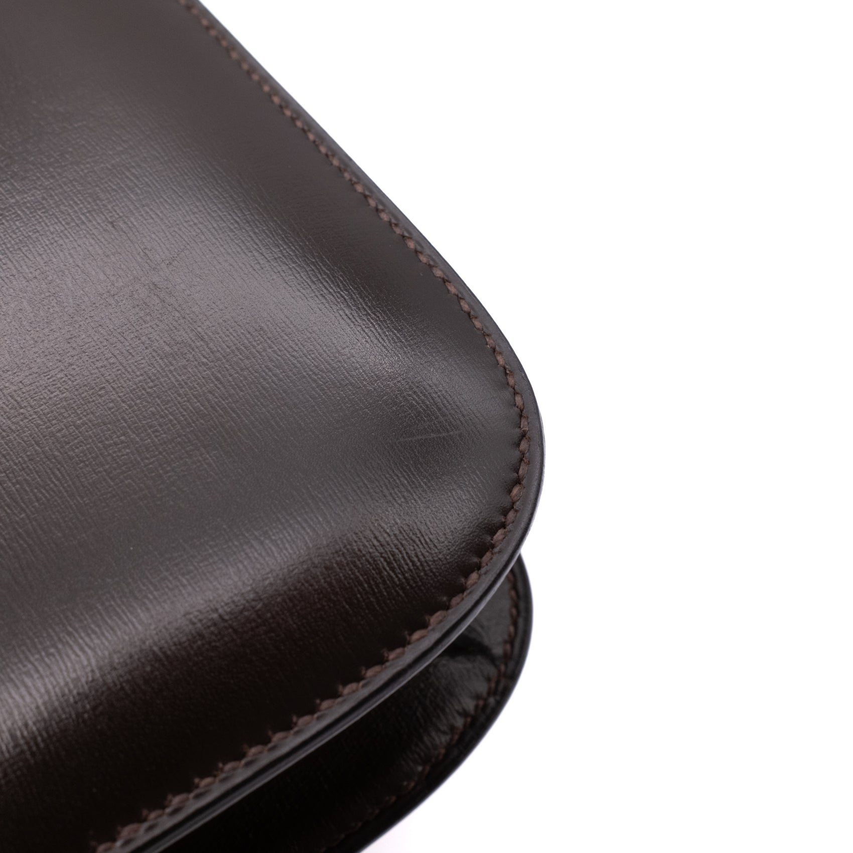 Hermès Constance 23 Chocolate Braun Boxcalf Leder GHW