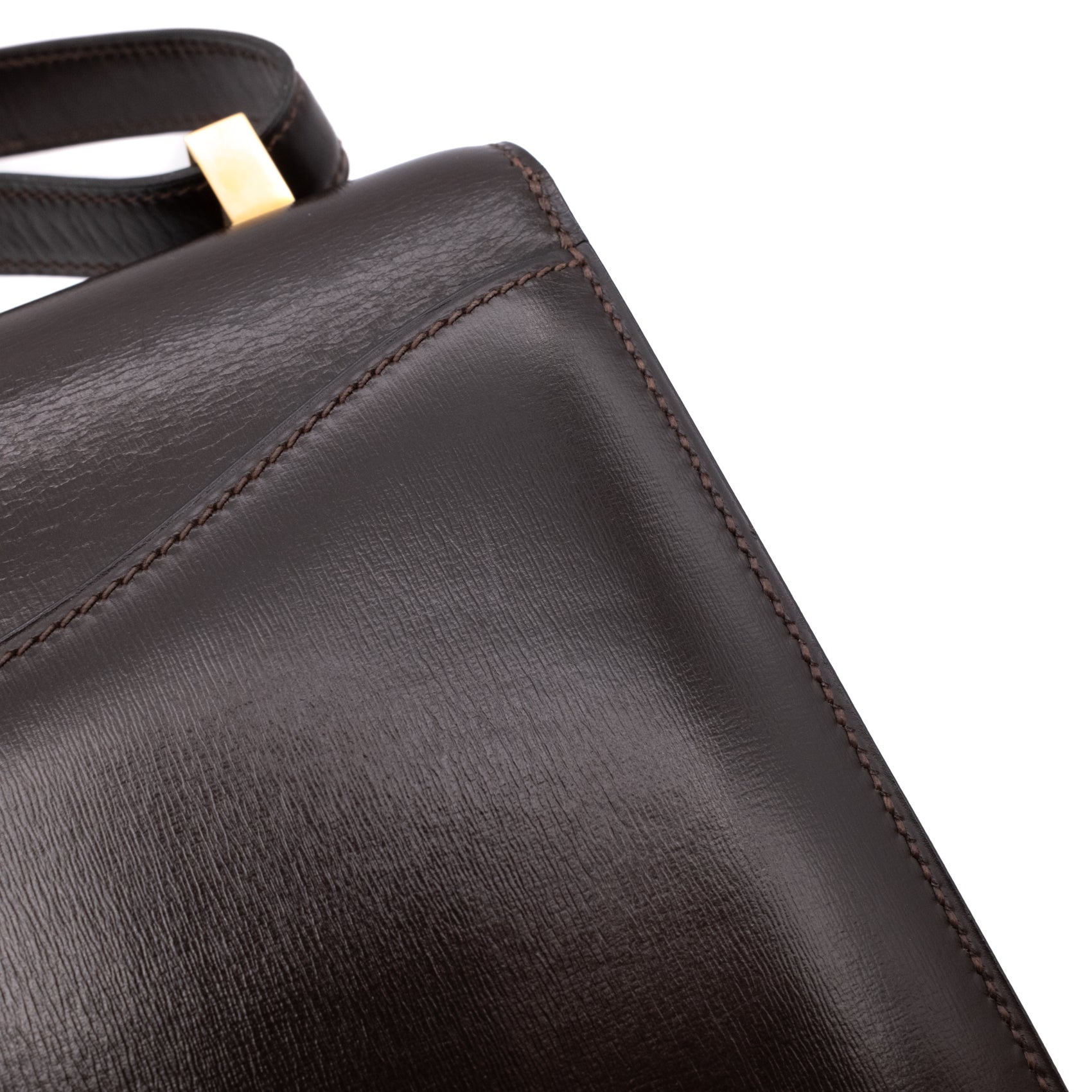 Hermès Constance 23 Chocolate Braun Boxcalf Leder GHW