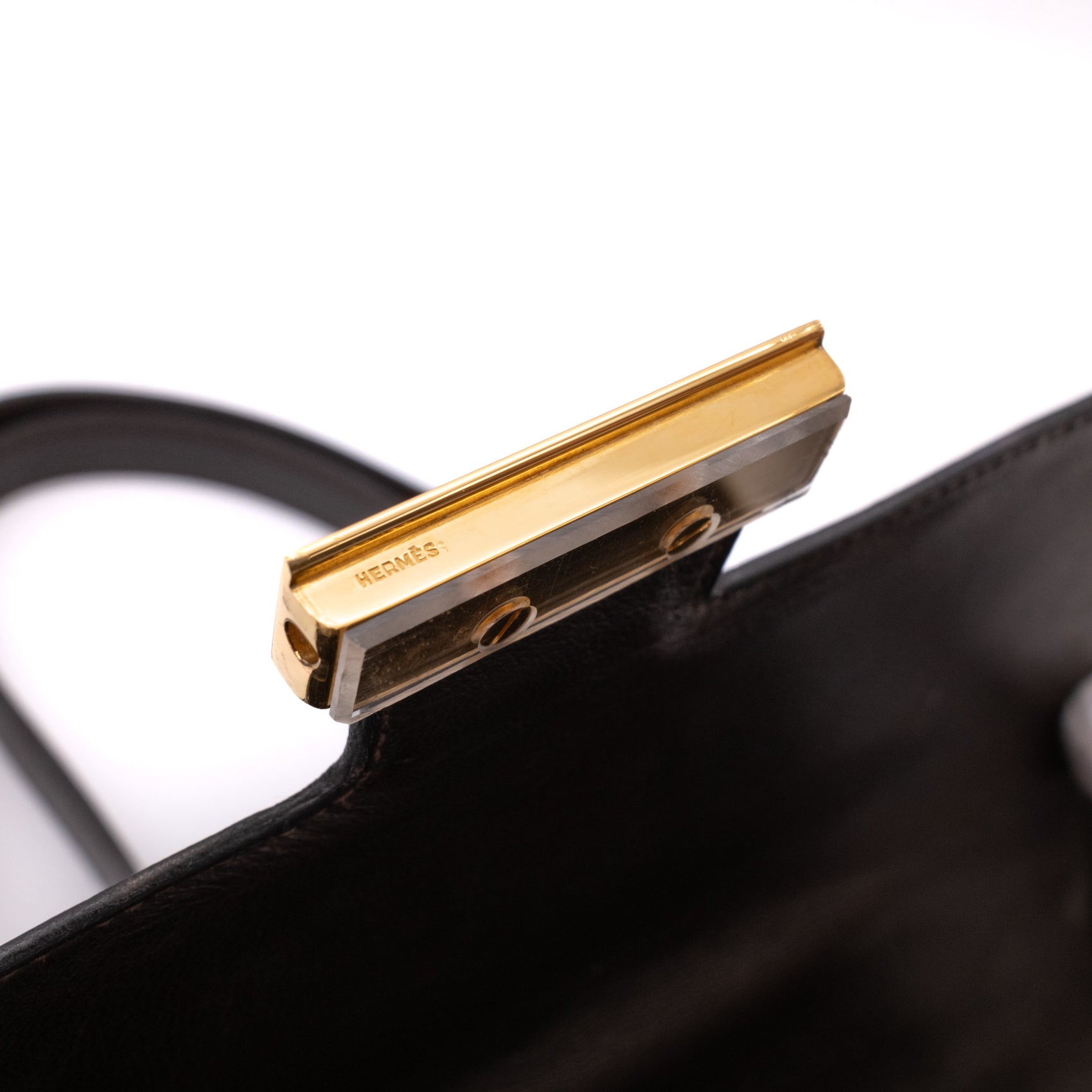Hermès Constance 23 Chocolate Braun Boxcalf Leder GHW