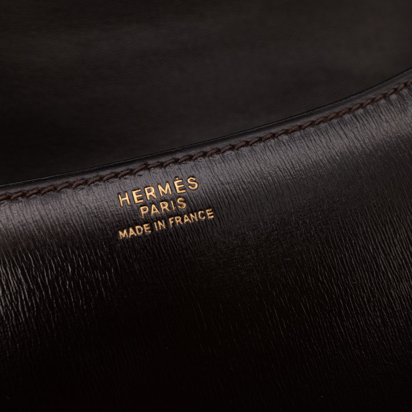 Hermès Constance 23 Chocolate Braun Boxcalf Leder GHW
