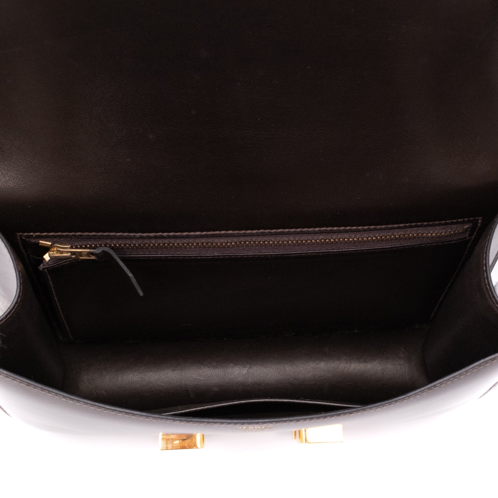 Hermès Constance 23 Chocolate Braun Boxcalf Leder GHW