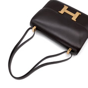 Hermès Constance 23 Chocolate Braun Boxcalf Leder GHW