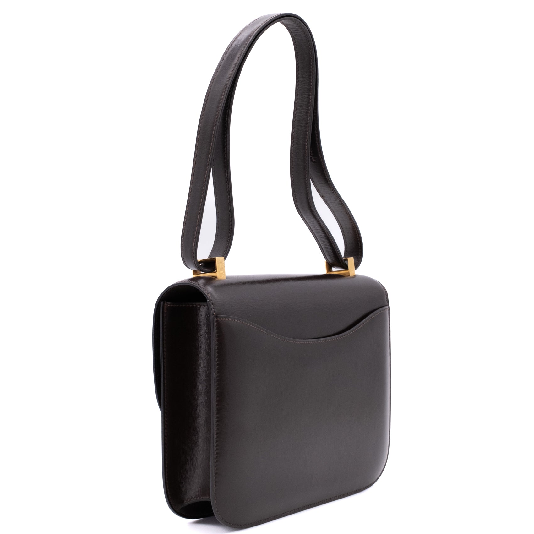 Hermès Constance 23 Chocolate Braun Boxcalf Leder GHW